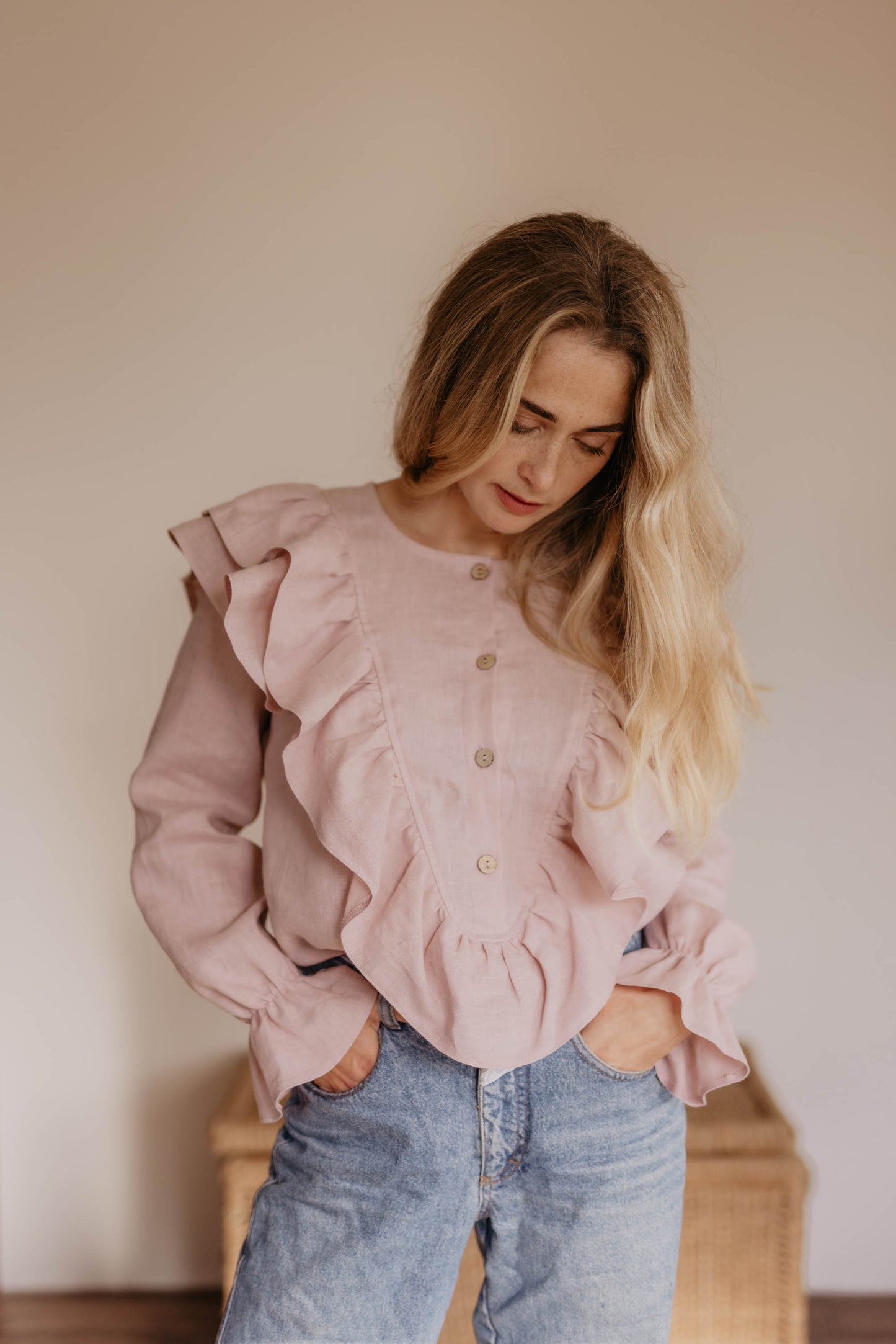 Women's linen shirt Guethary