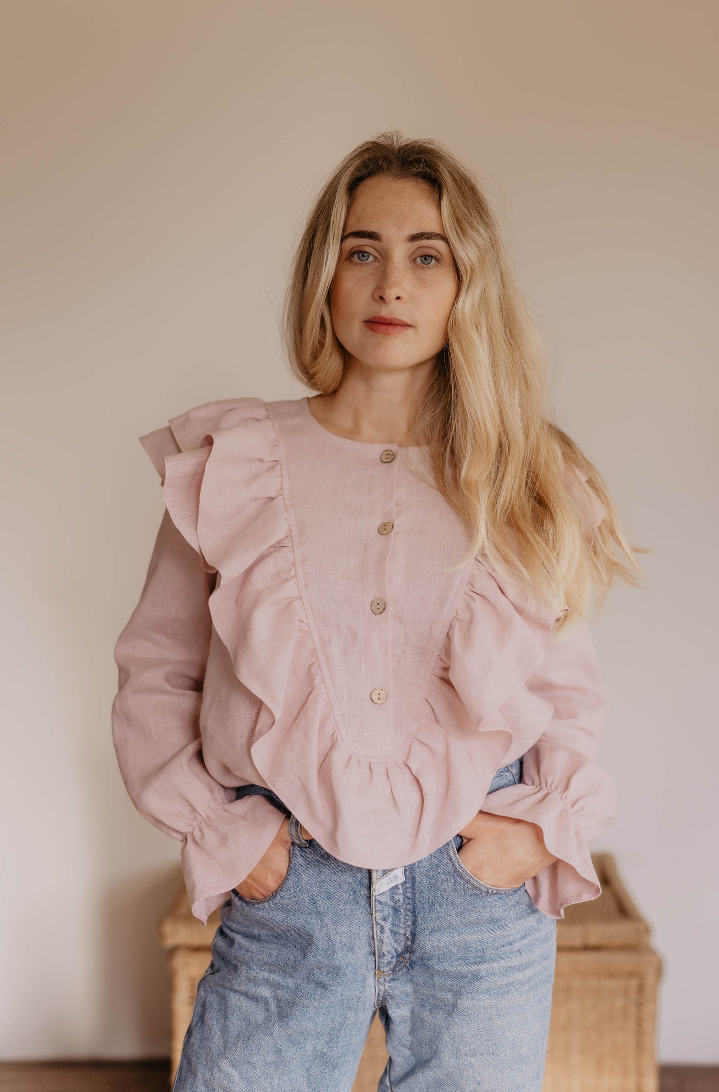 Women's linen shirt Guethary