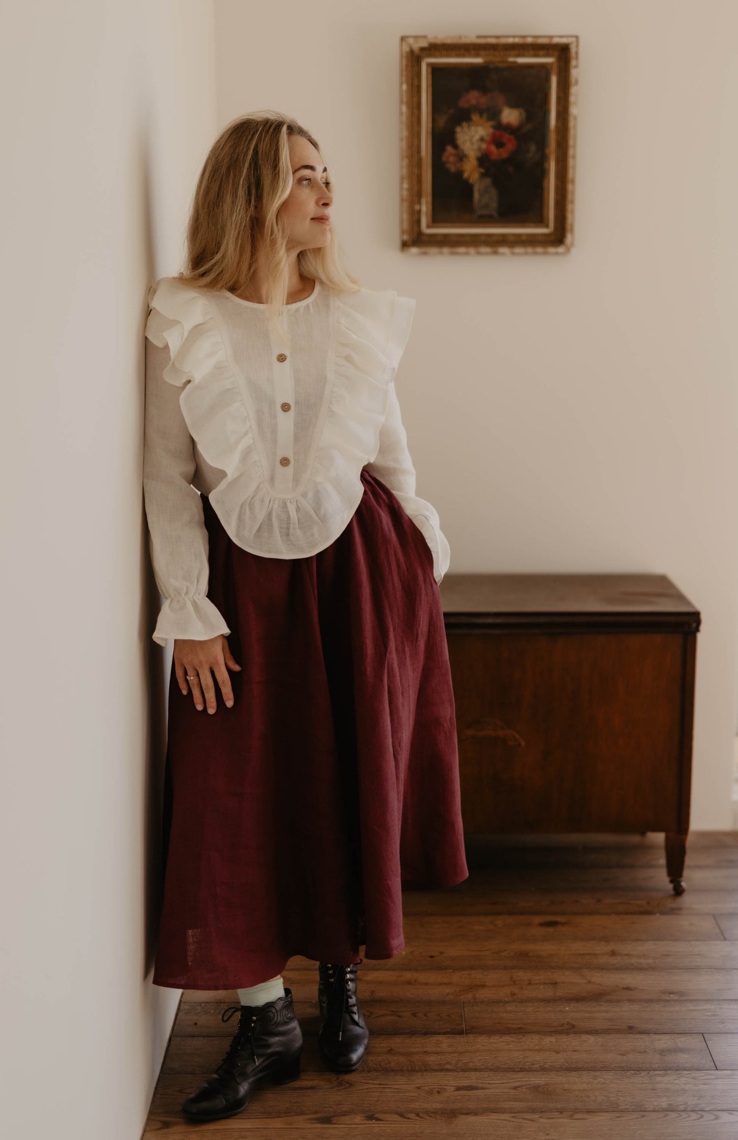 Women's linen shirt Guethary
