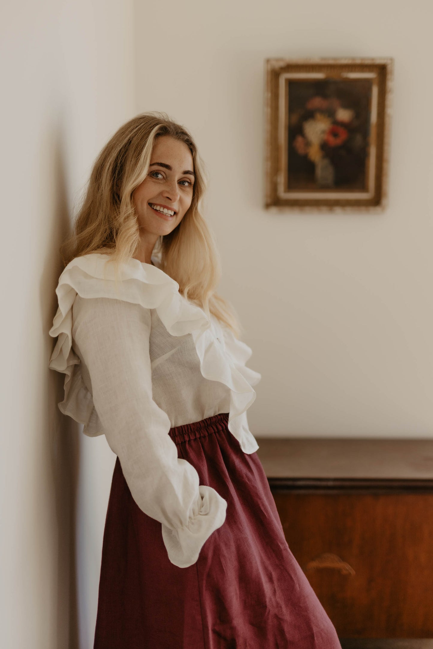 Women's linen shirt Guethary
