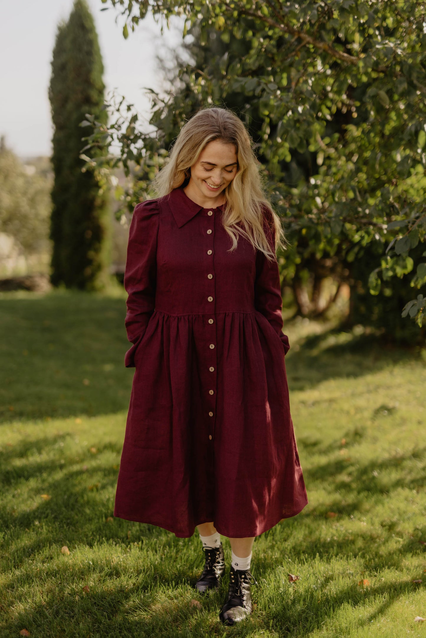 Linen dress Gužė mama