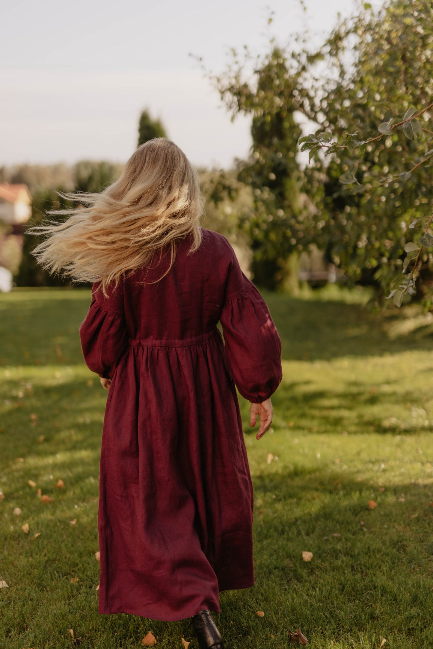 Linen dress Rugilė