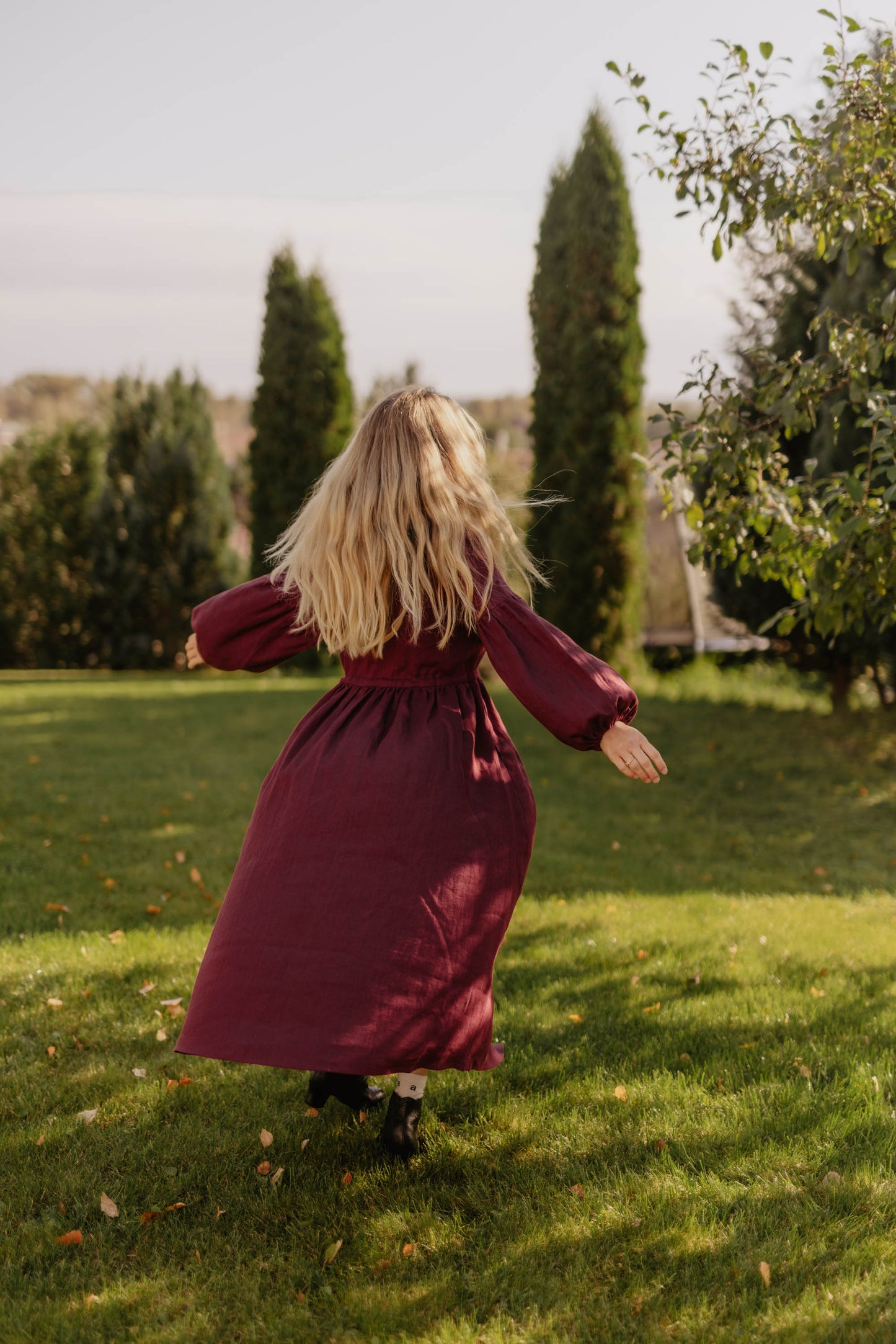 Linen dress Rugilė