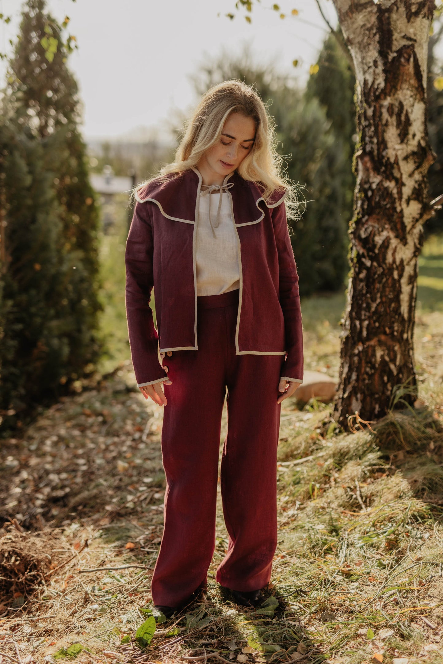 Women's linen jacket Hendaye