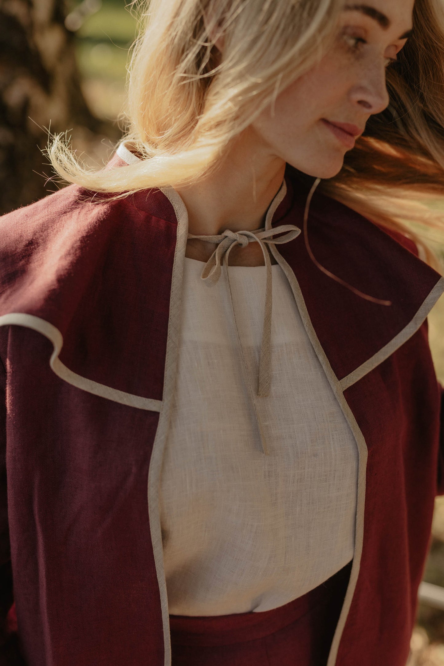 Women's linen jacket Hendaye