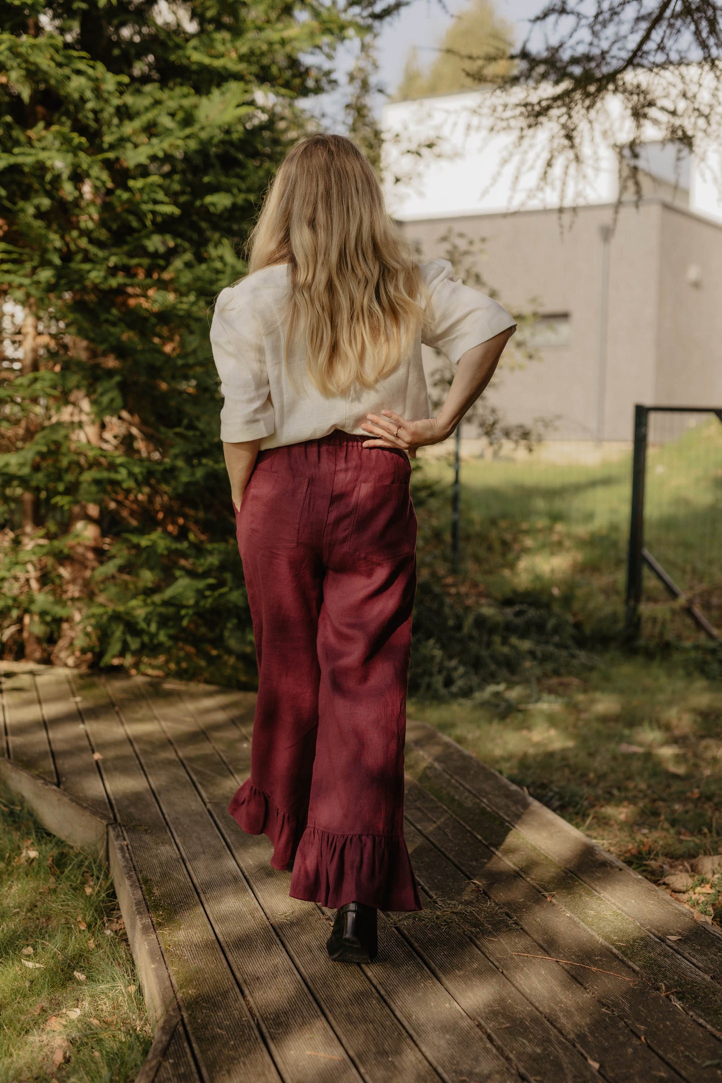 Women's linen pants Biarritz