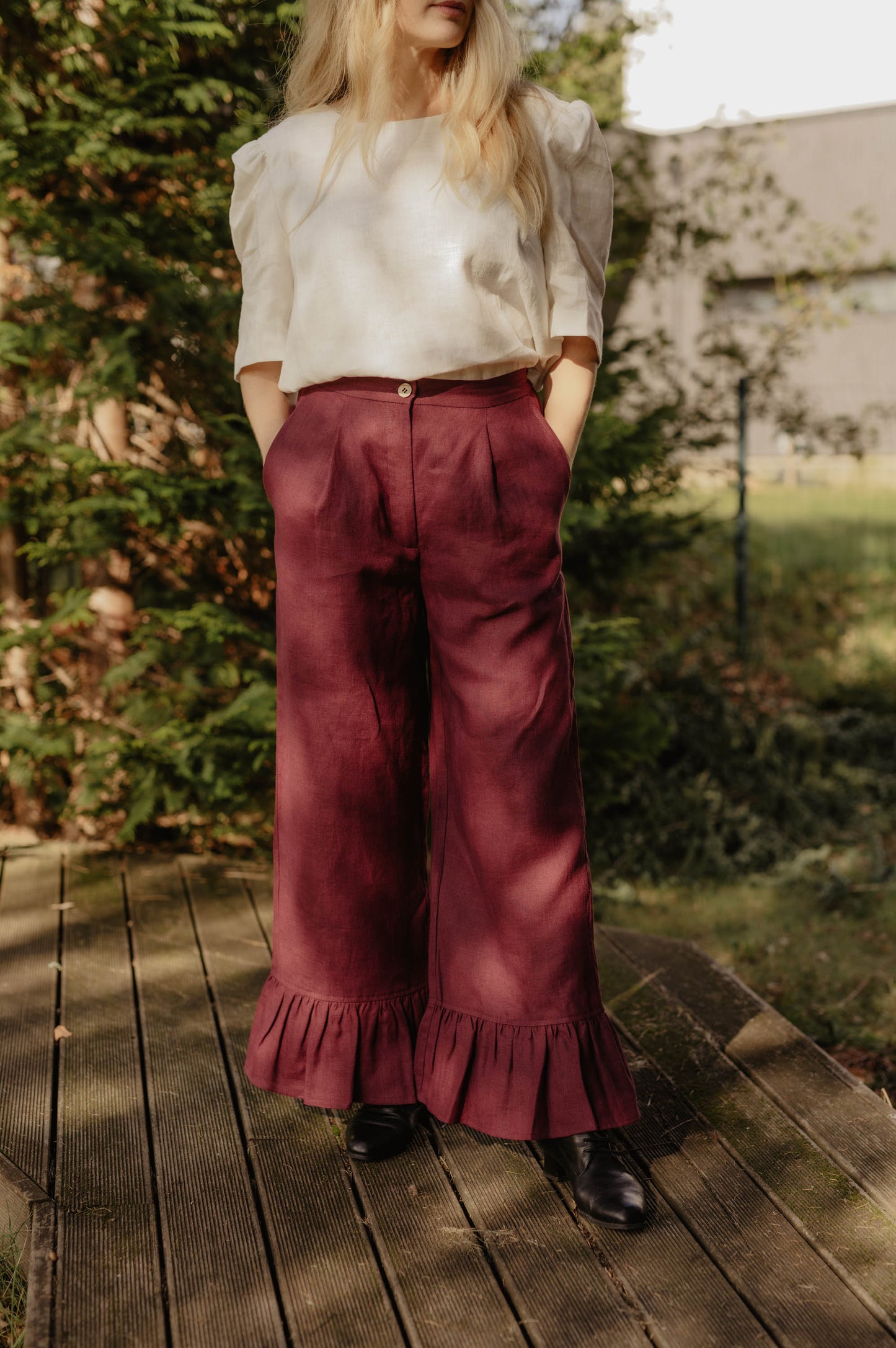 Women's linen pants Biarritz