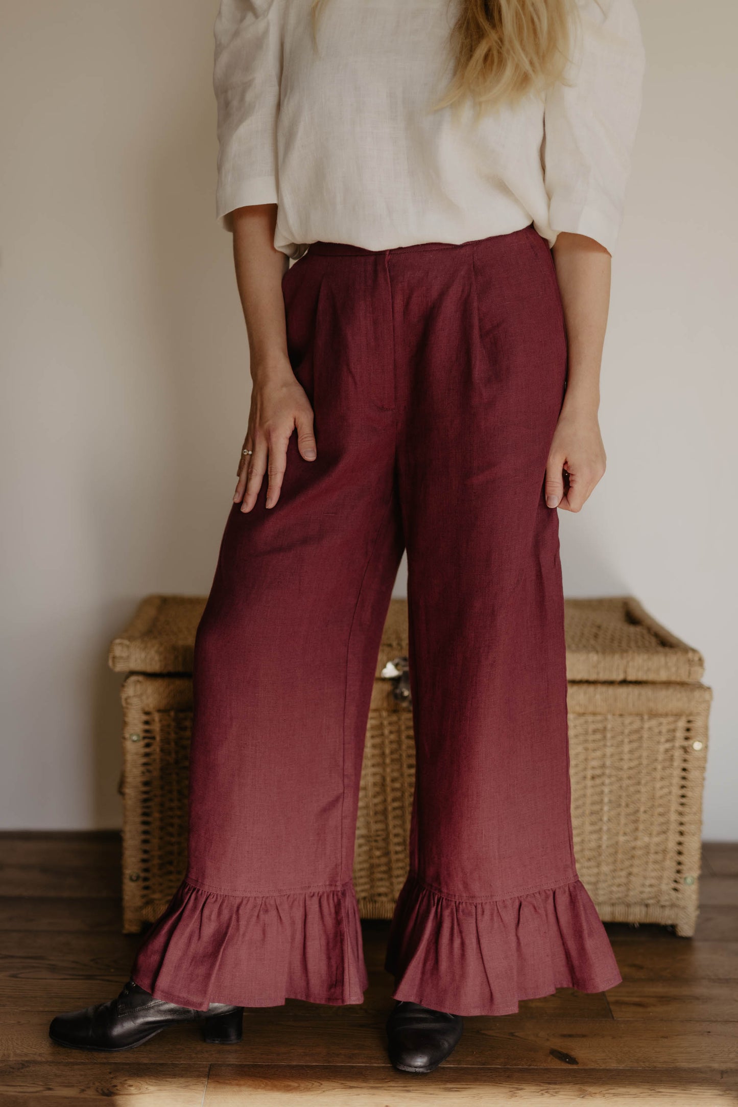 Women's linen pants Biarritz