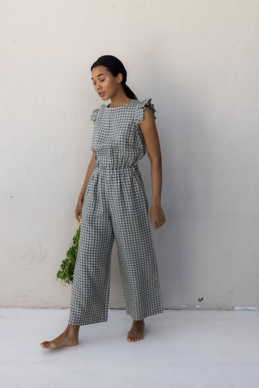 Women's linen jumpsuit Giedra