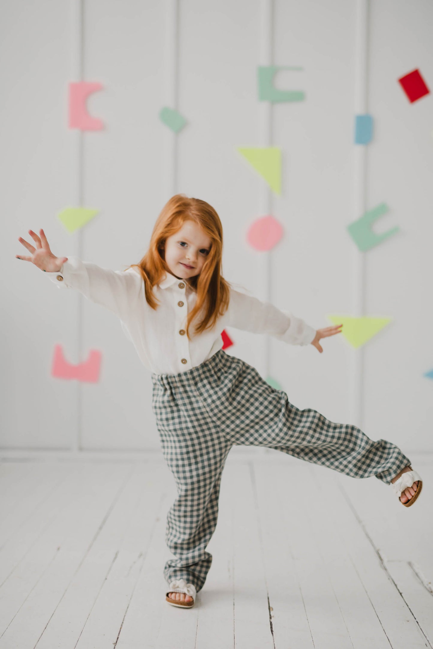 Linen pants for kids VĖJOPATIS