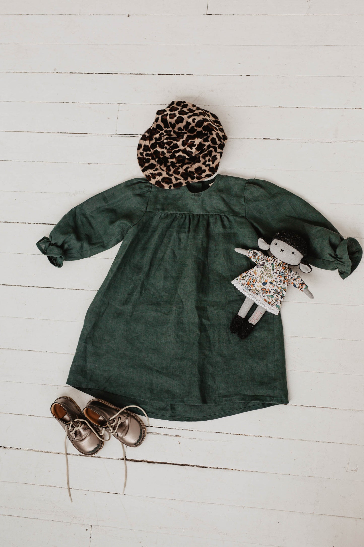Girls linen dress ŽEMYNA