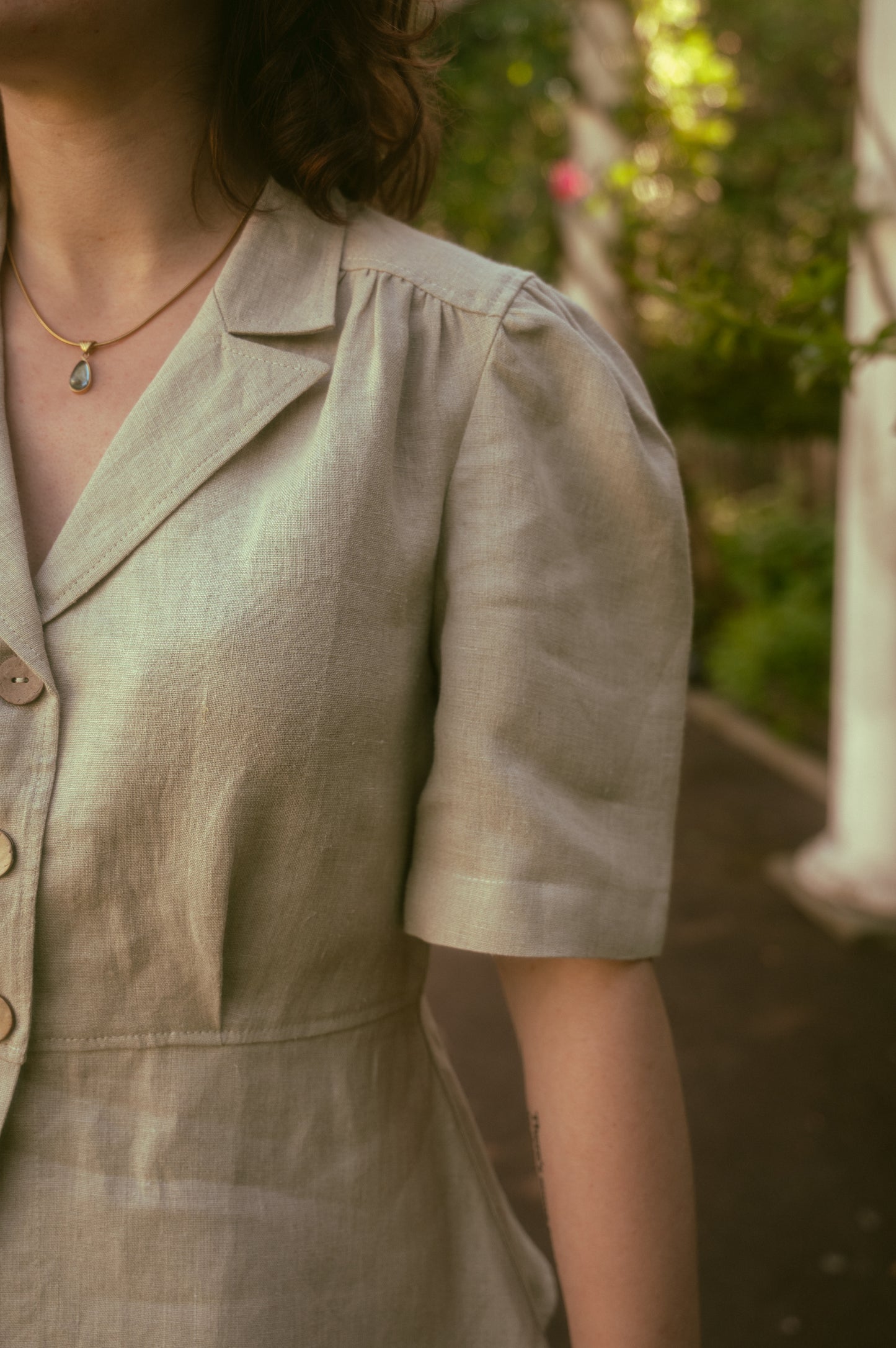Women's linen shirt Lyric
