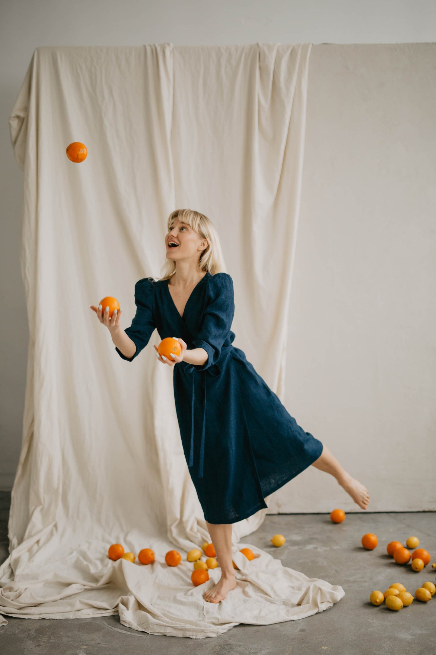 Linen dress Piaf