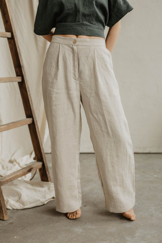 Women's linen pants Viltė