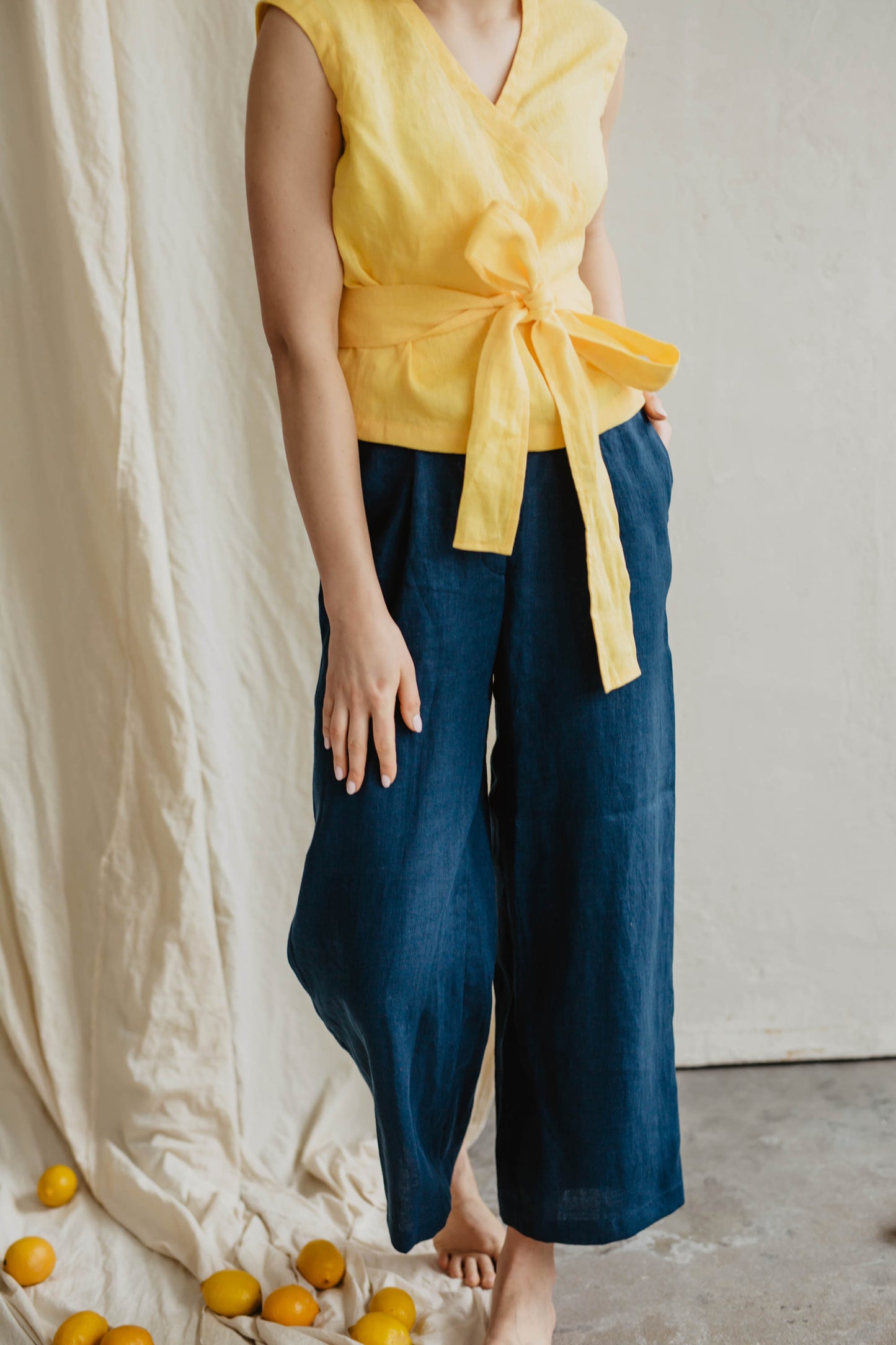 Women's linen pants Viltė