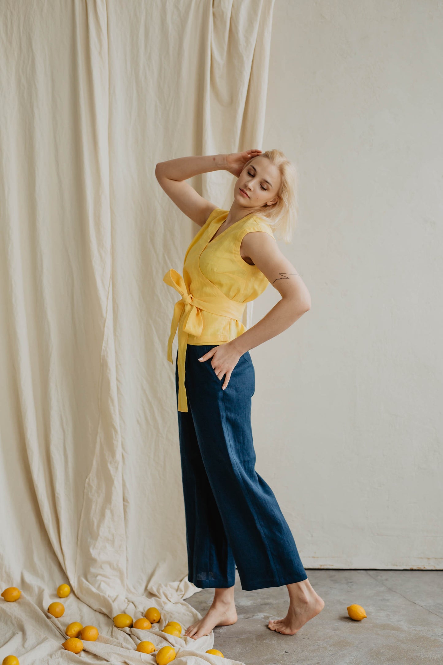Women's linen pants Viltė