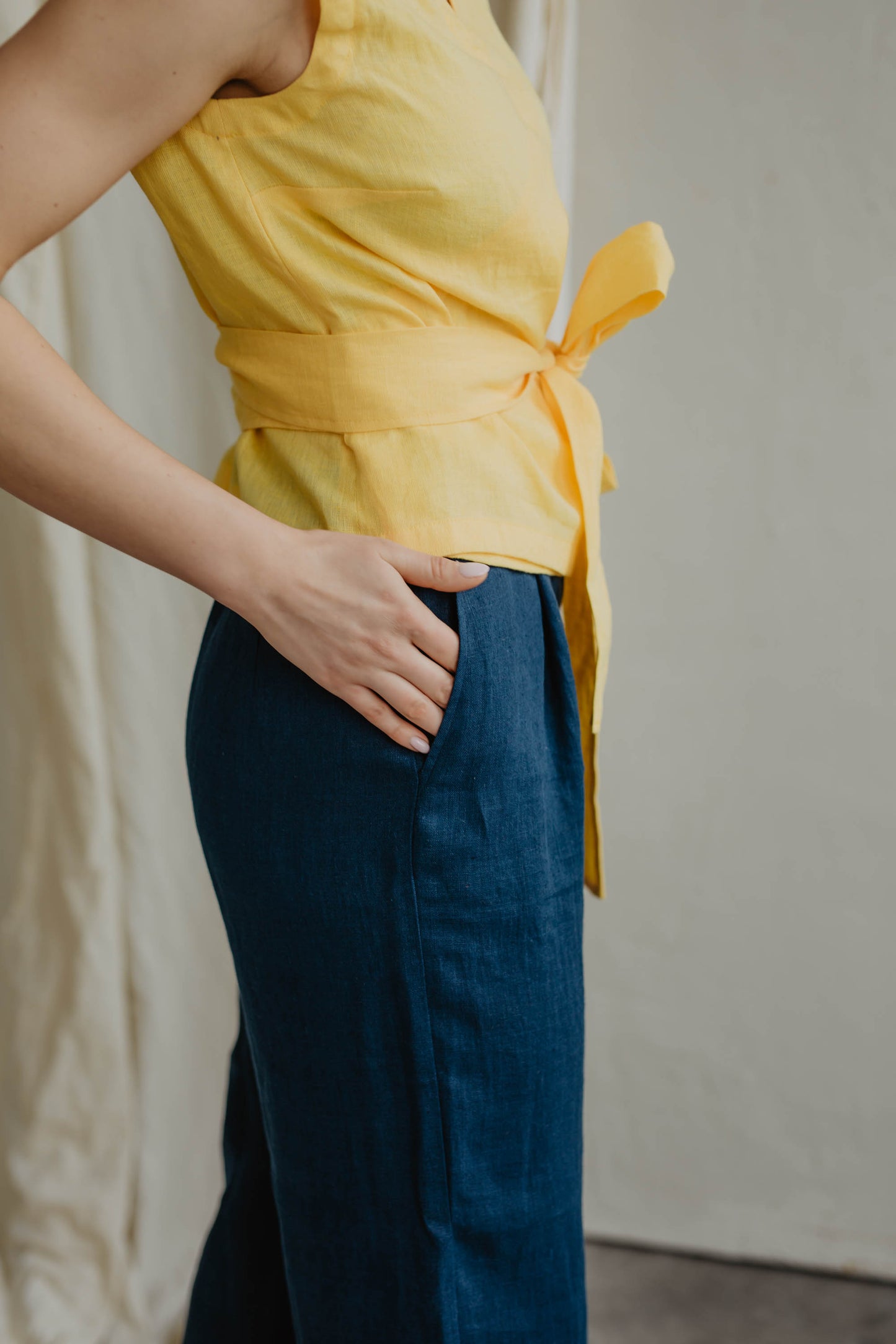 Women's linen pants Viltė