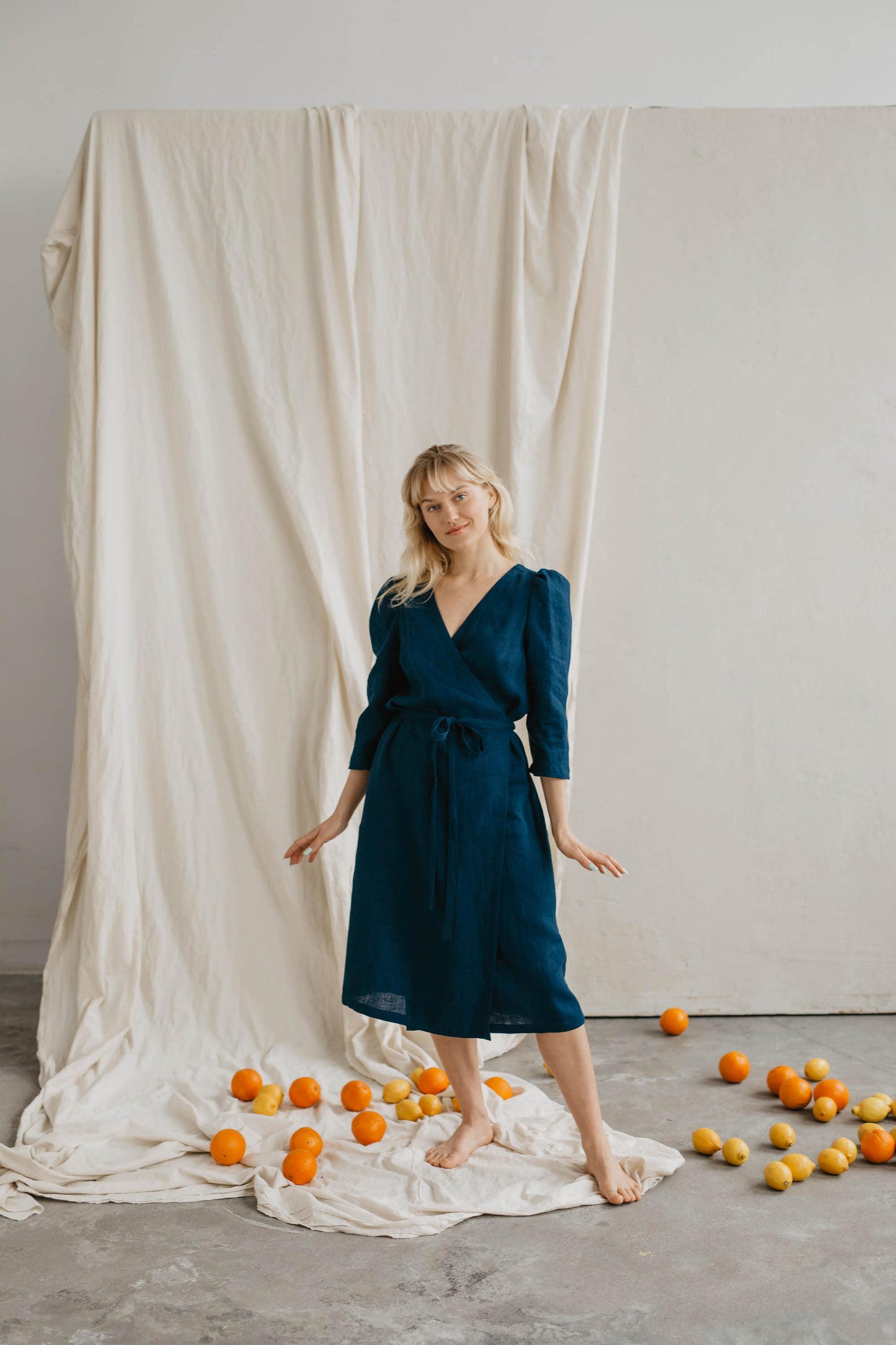 Linen dress Piaf
