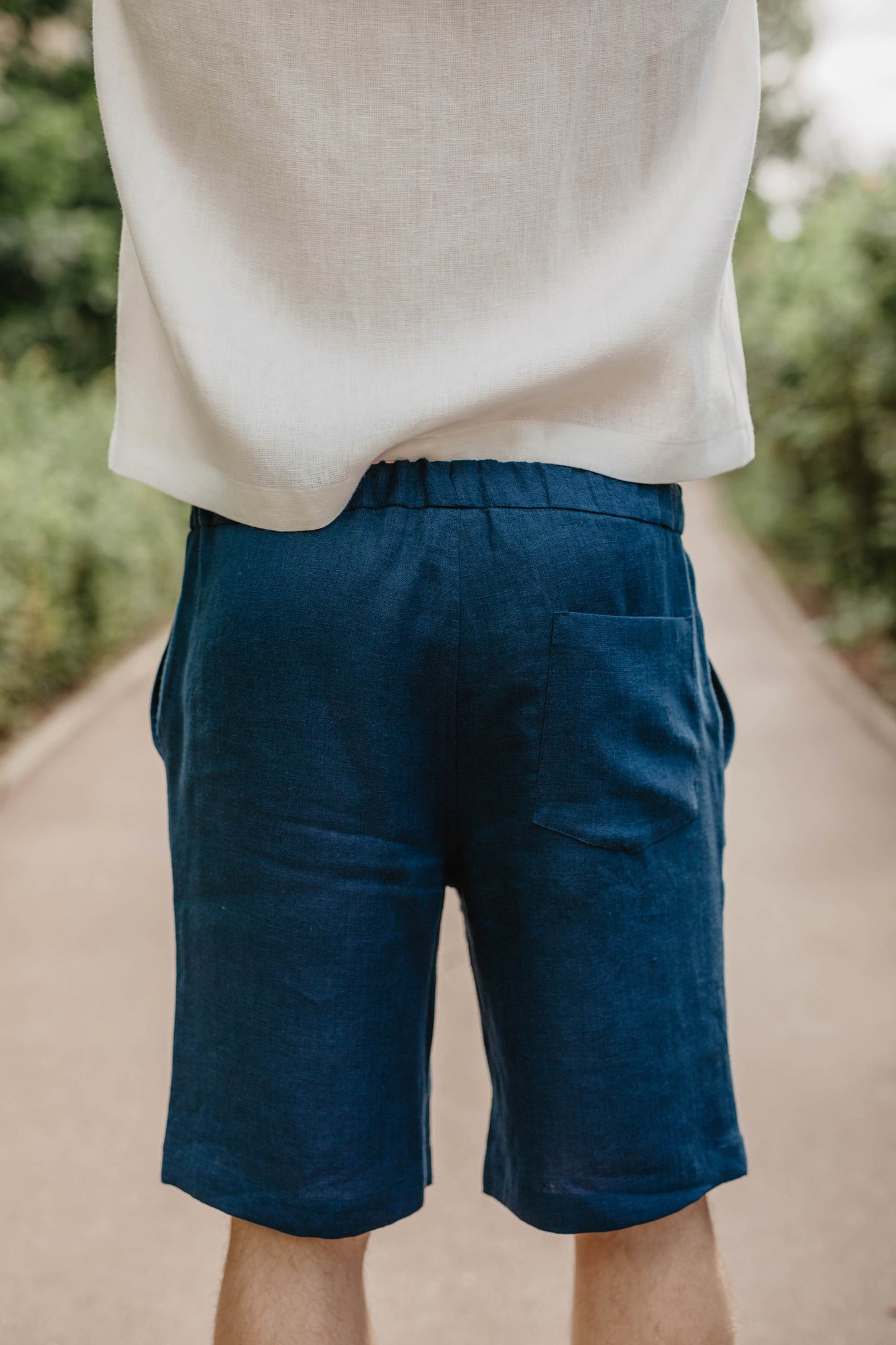 Classic men's linen shorts TIKLIS