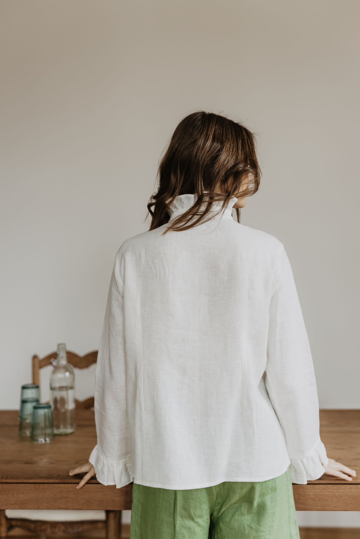Women's linen shirt Juodkrante