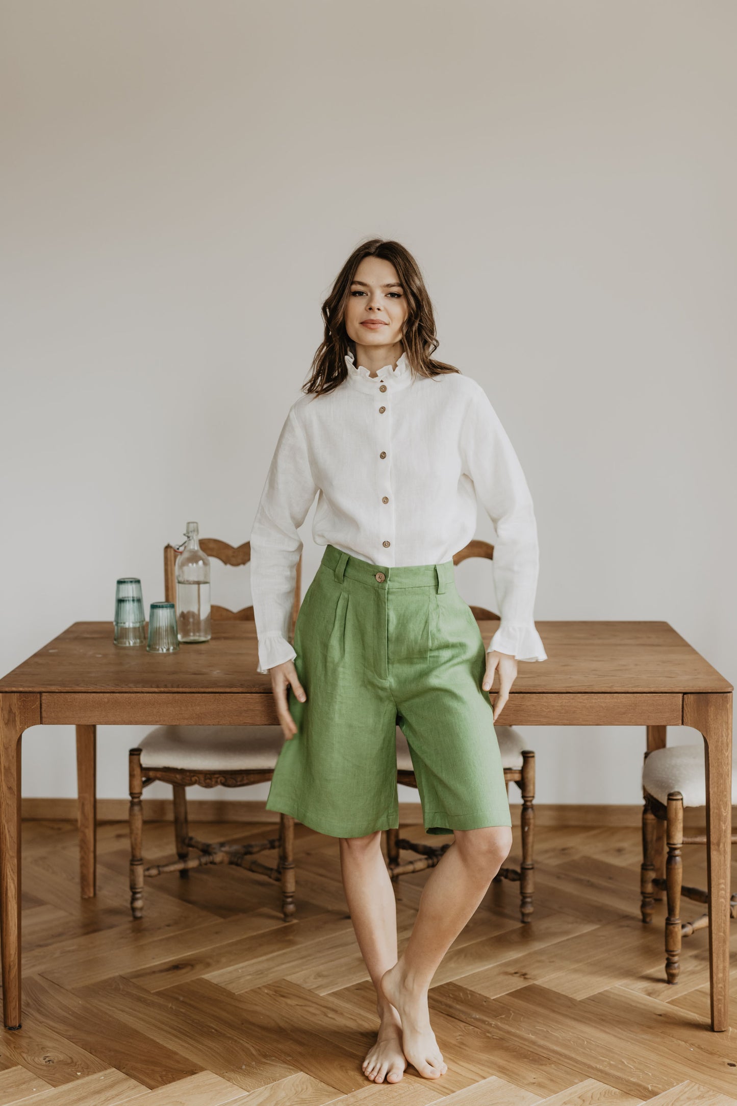Women's linen shorts Palanga