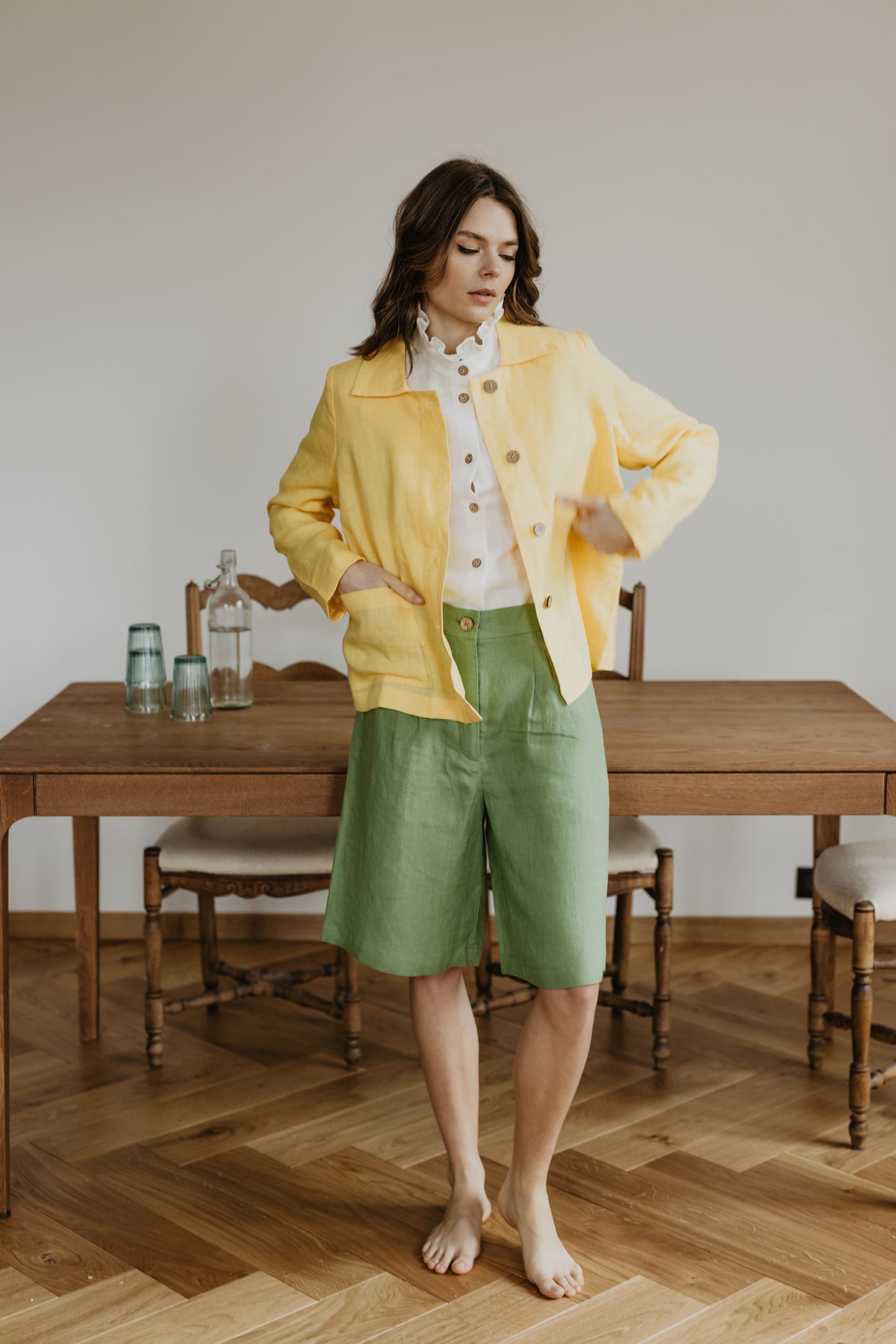 Women's linen jacket Preila