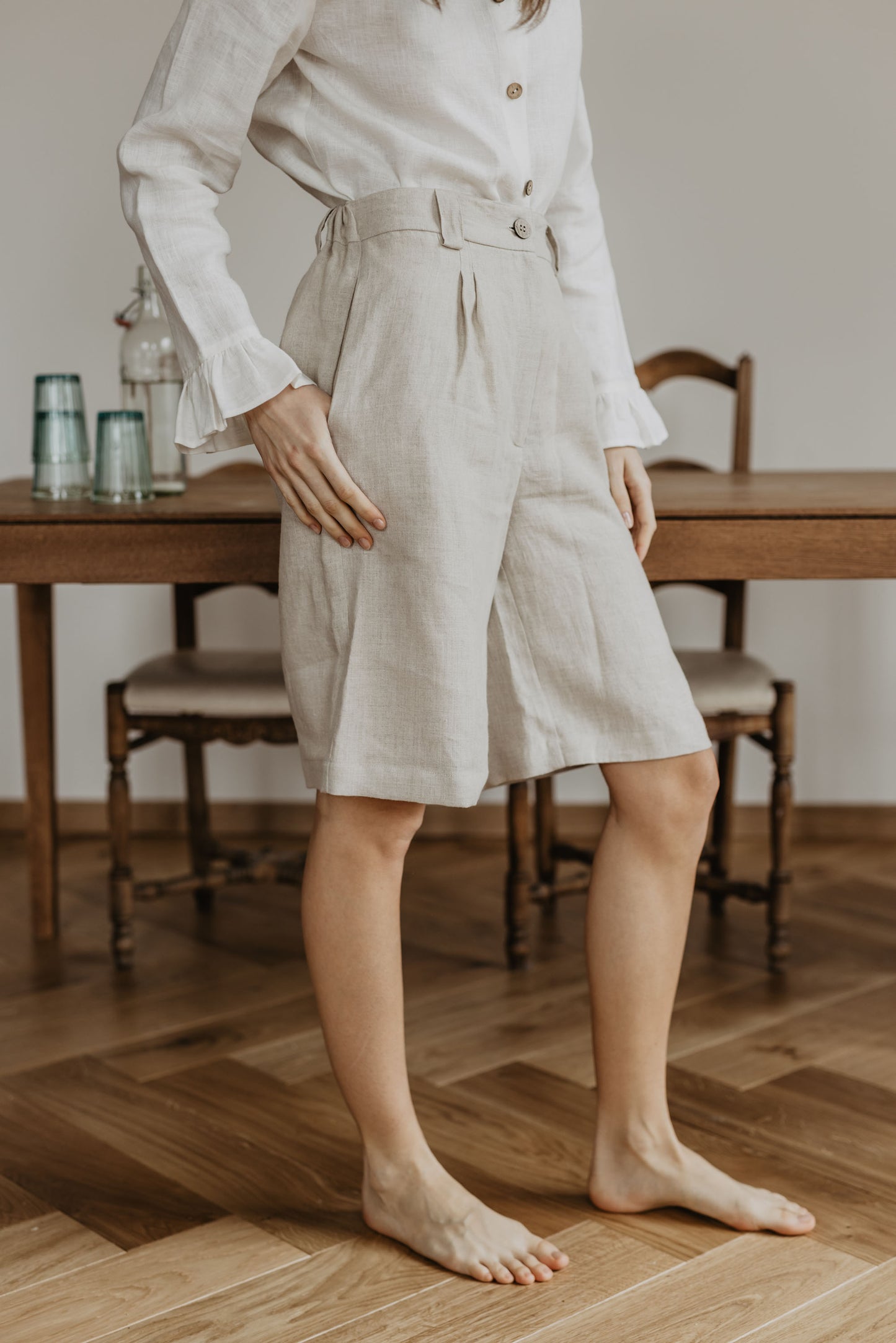 Women's linen shorts Palanga