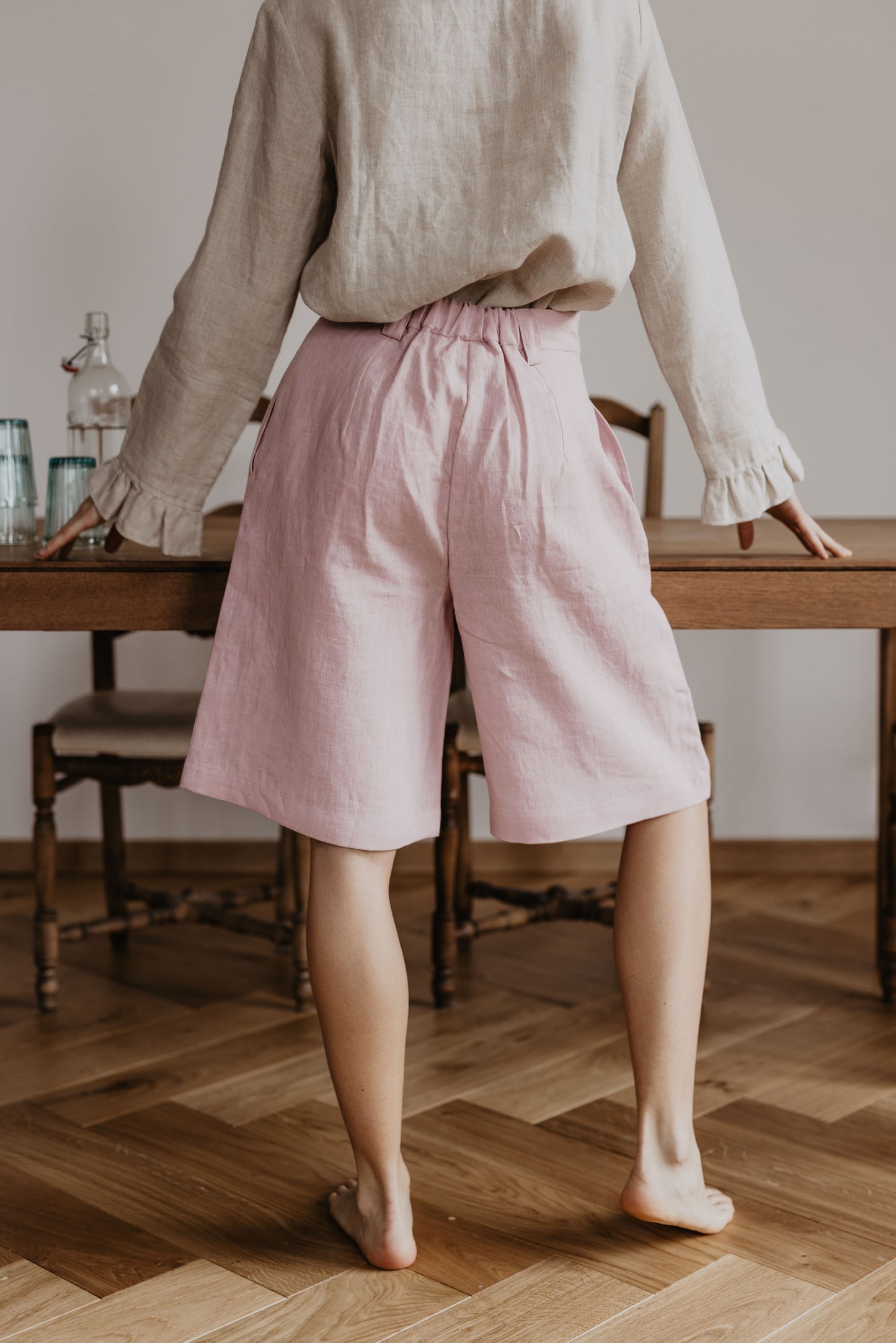Women's linen shorts Palanga