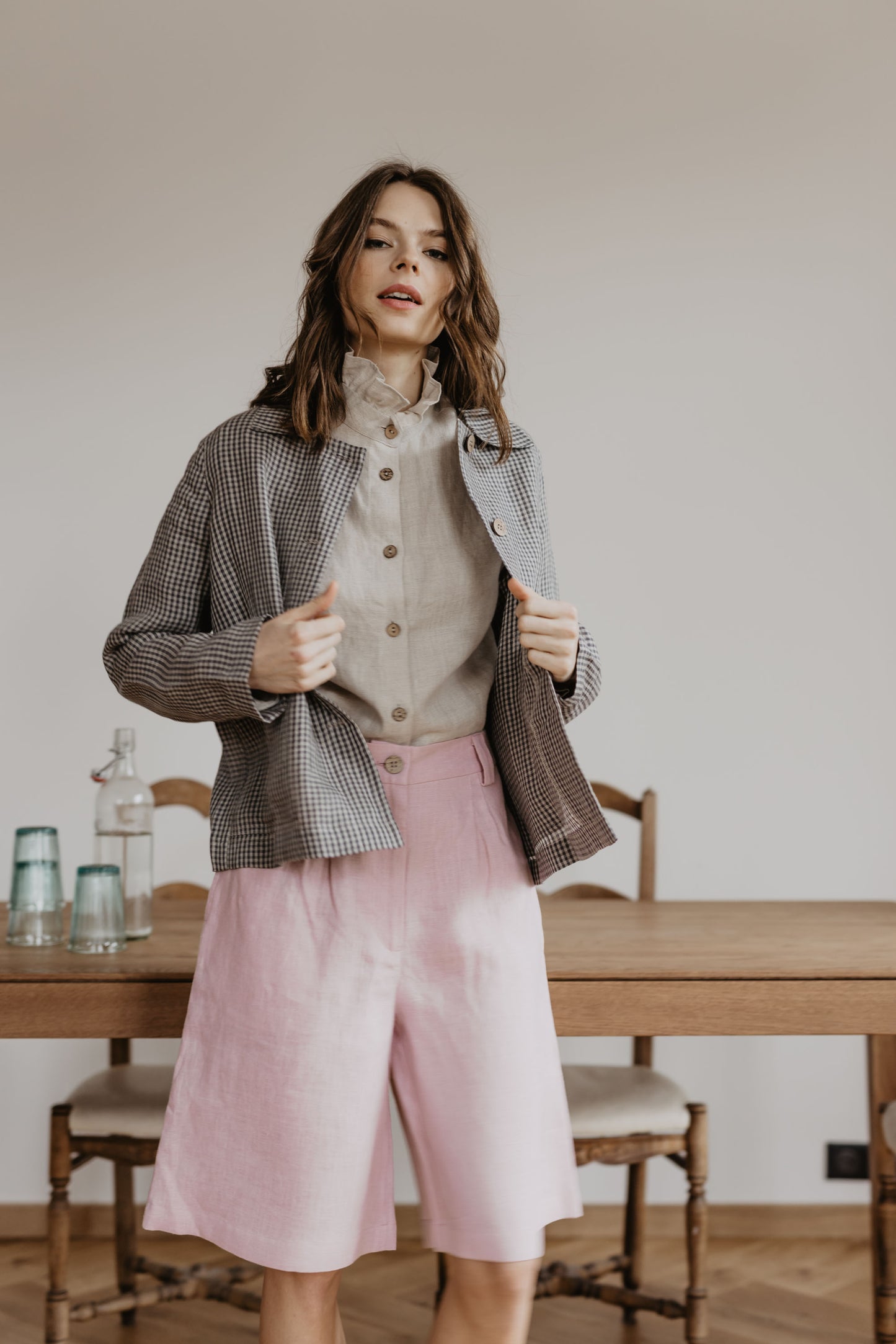 Women's linen jacket Preila