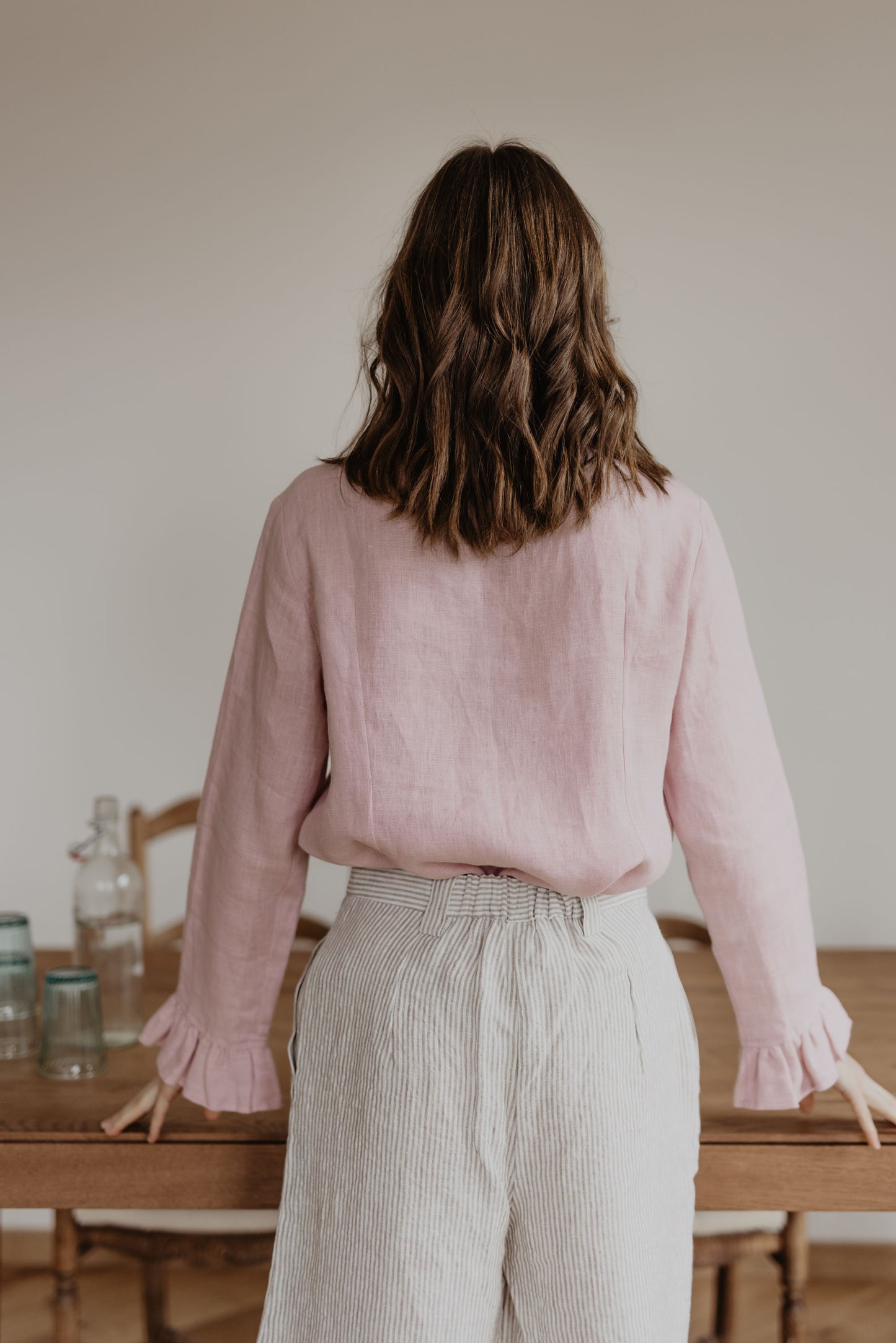 Women's linen shirt Juodkrante