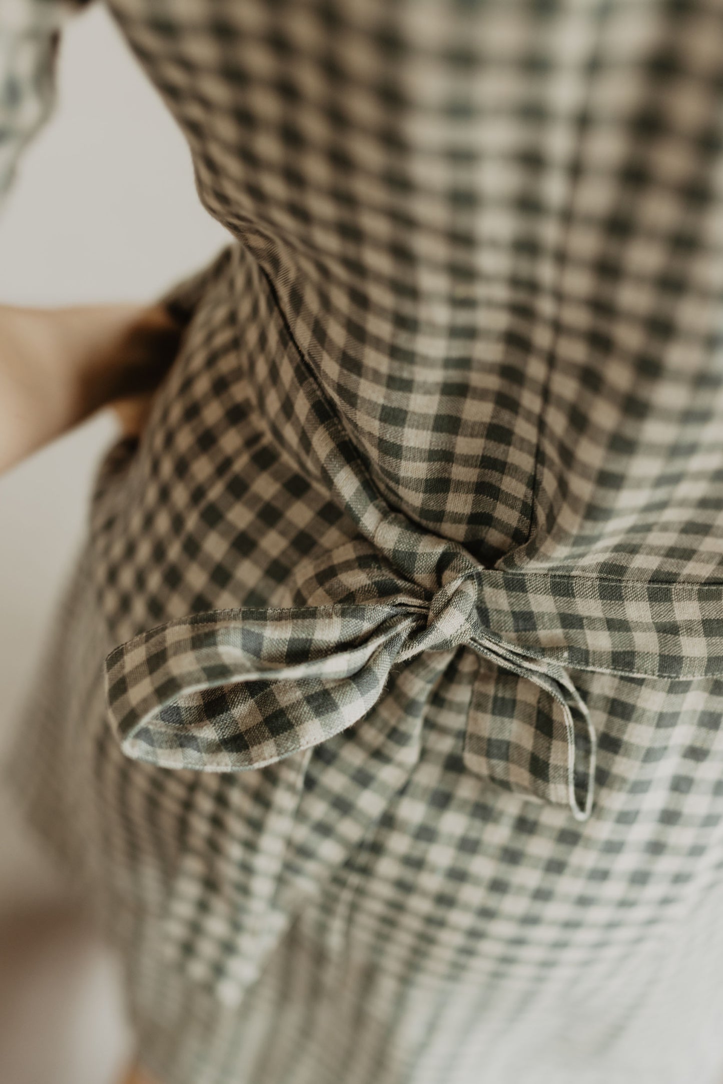 Women's linen dress Melnrage
