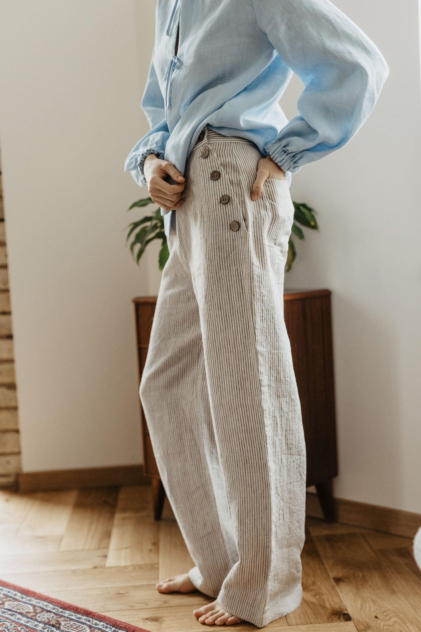 Women's linen pants Klaipeda