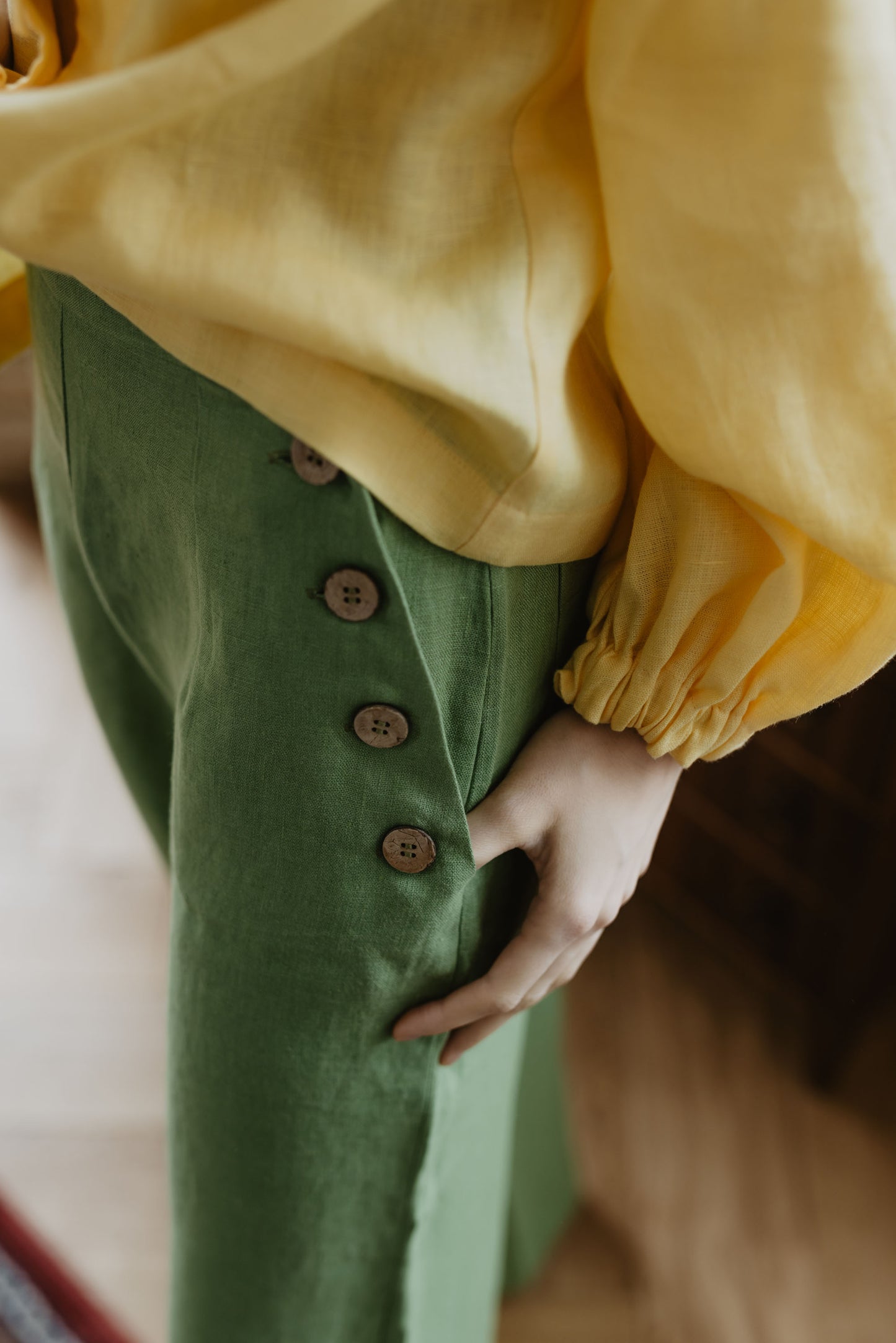 Women's linen pants Klaipeda