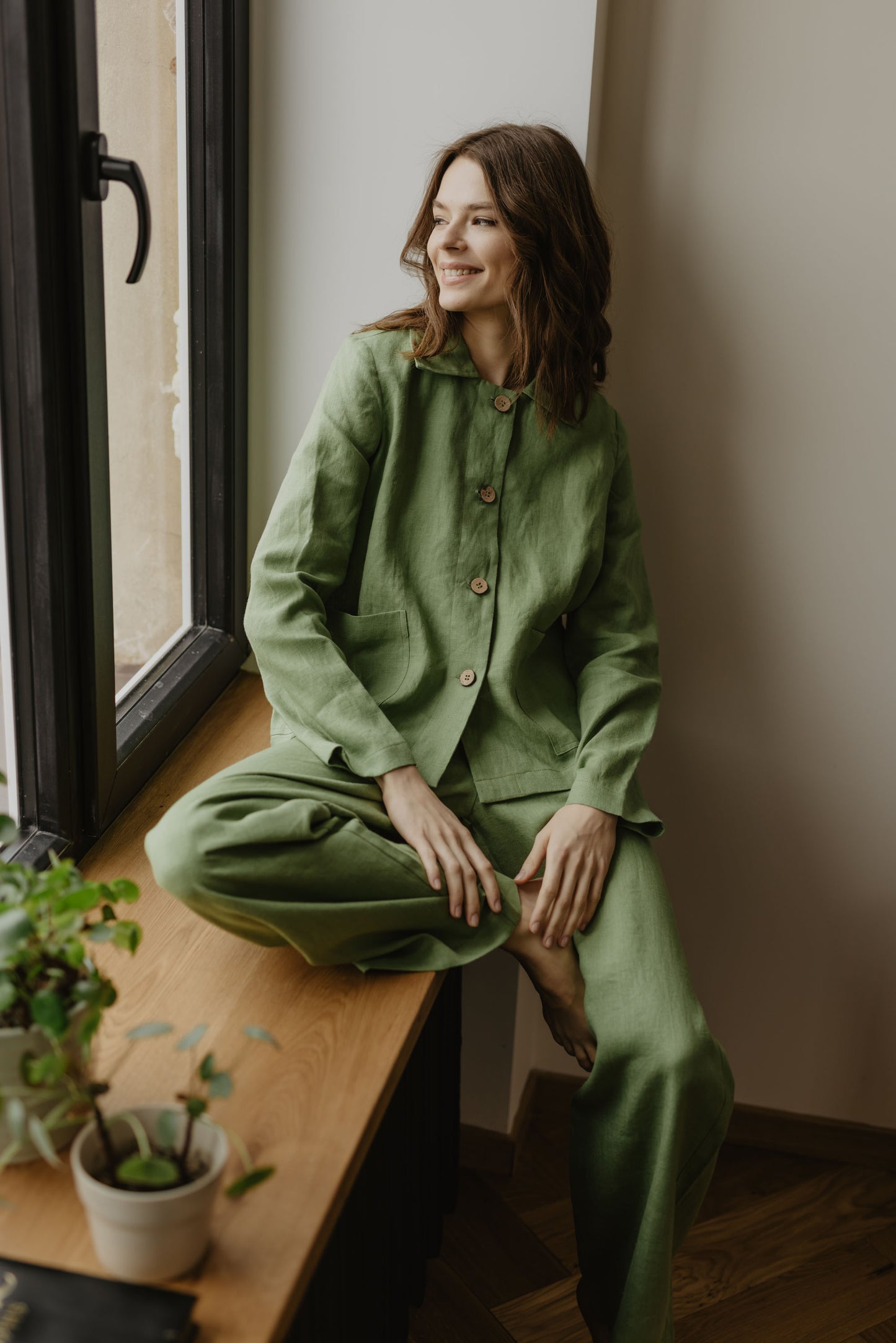 Women's linen jacket Preila