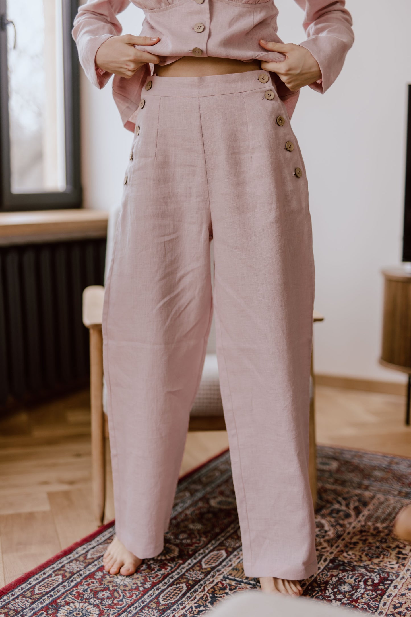 Women's linen pants Klaipeda