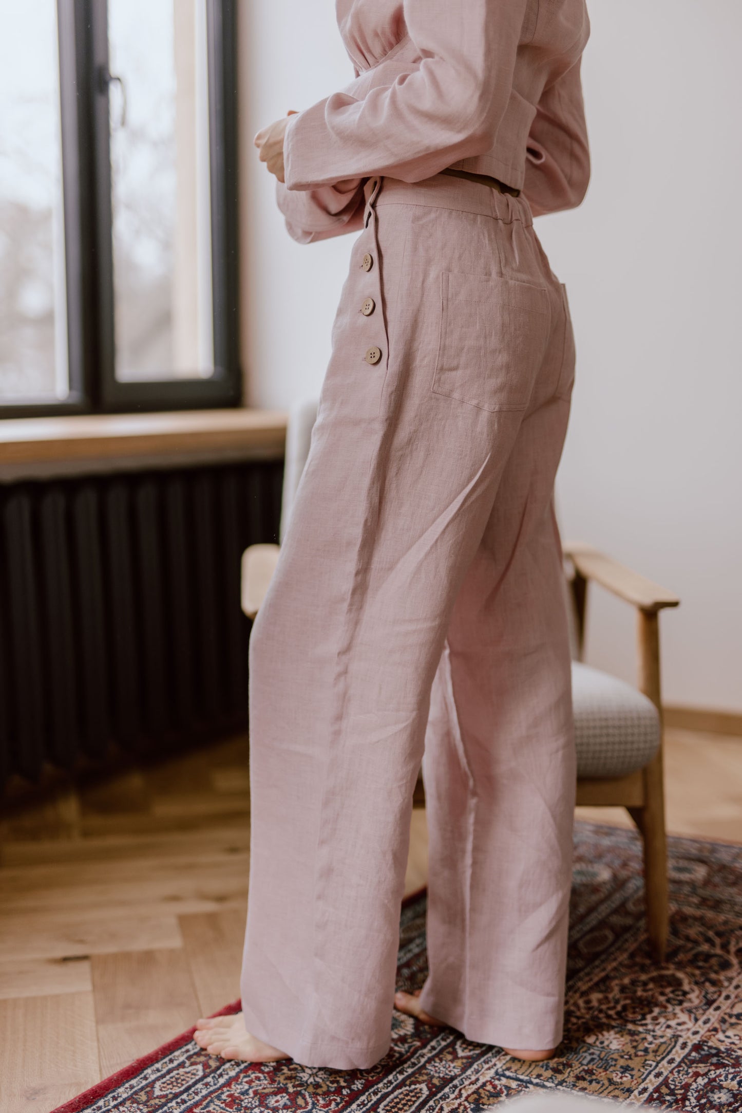 Women's linen pants Klaipeda
