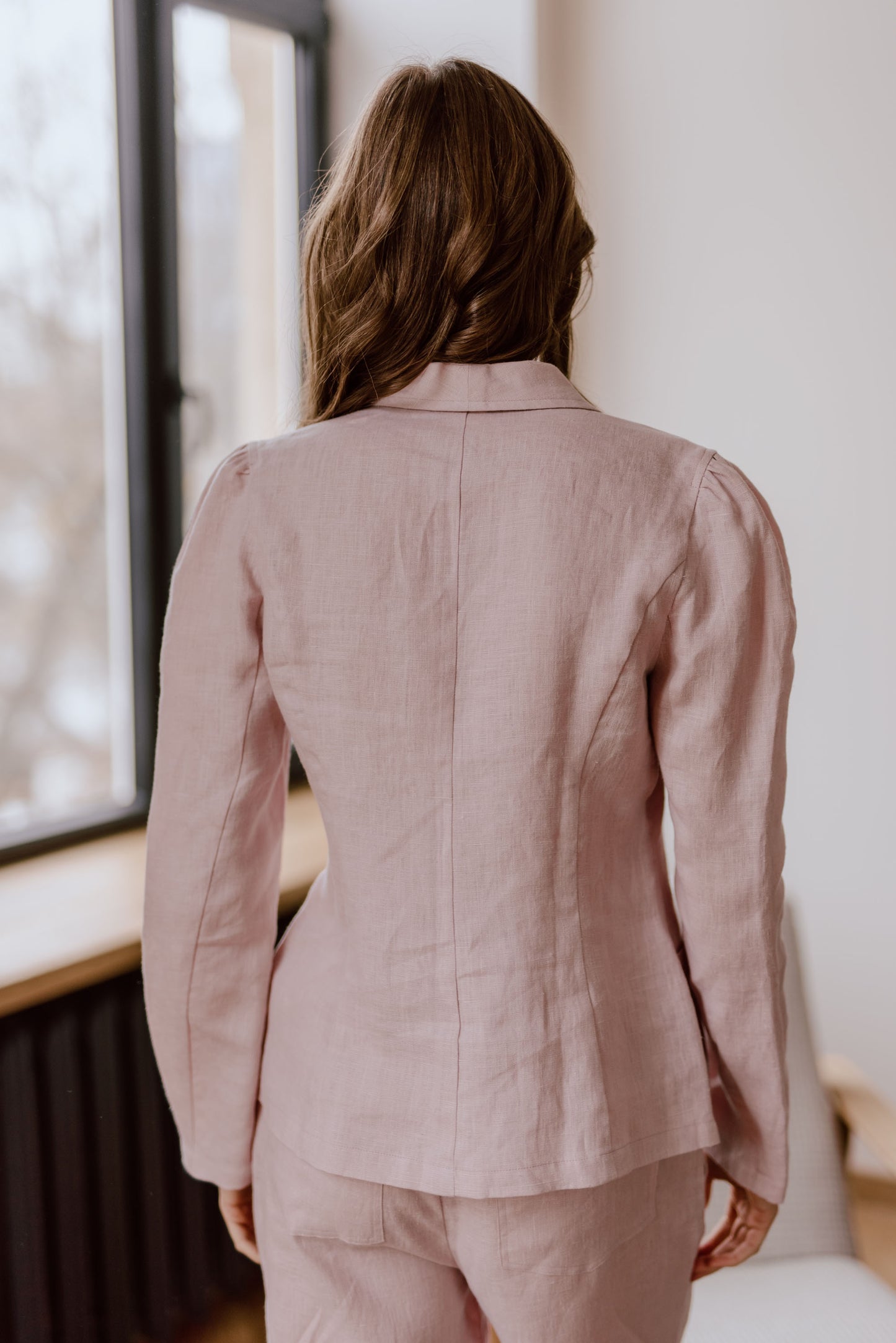 Women's linen blazer Neringa