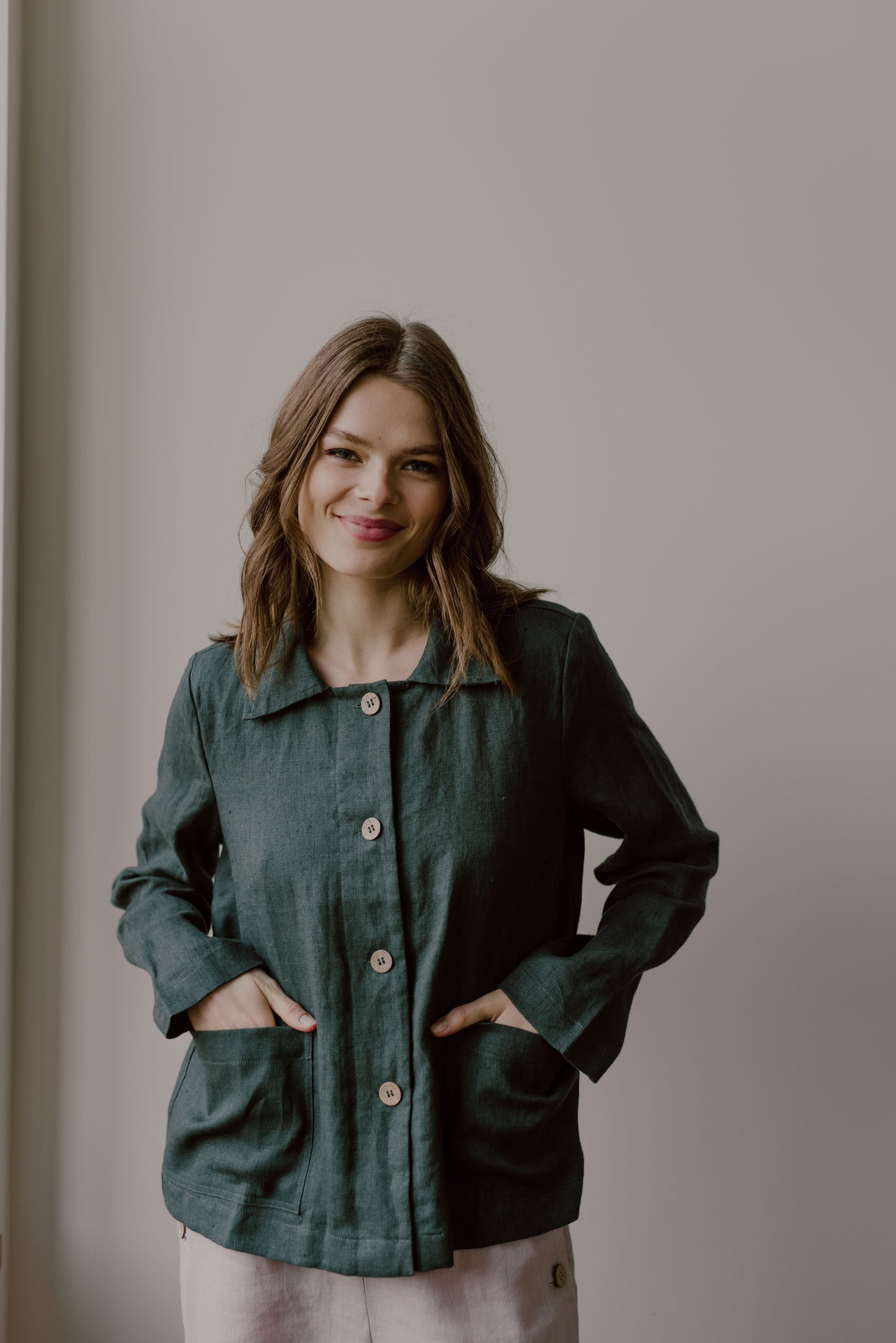 Women's linen jacket Preila