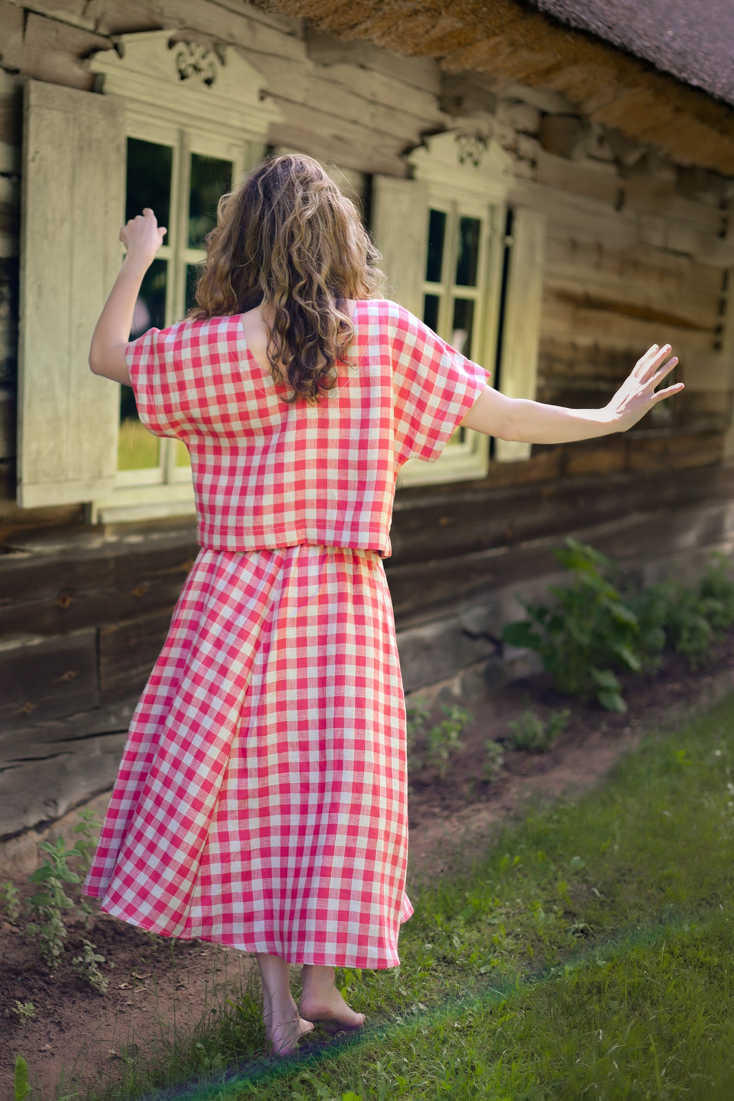 Women's linen top Vytė