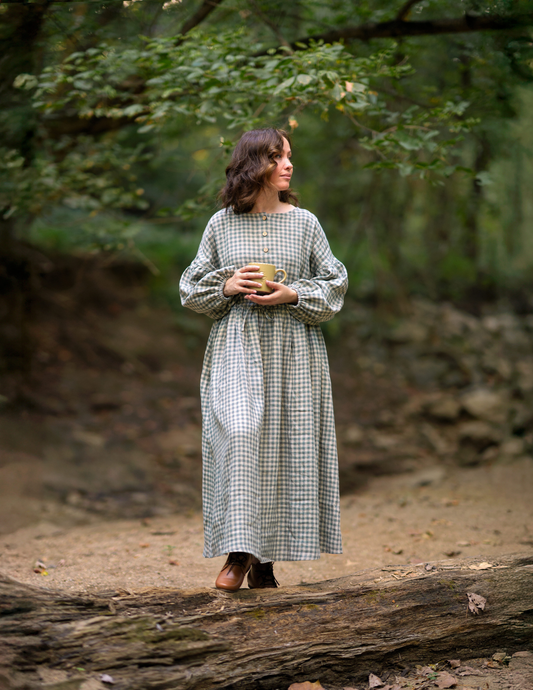 Linen dress Rugilė