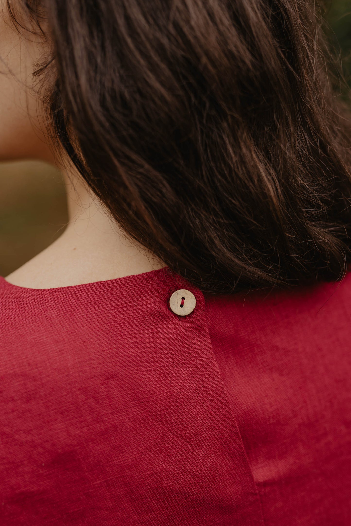 Women's linen top Poppy