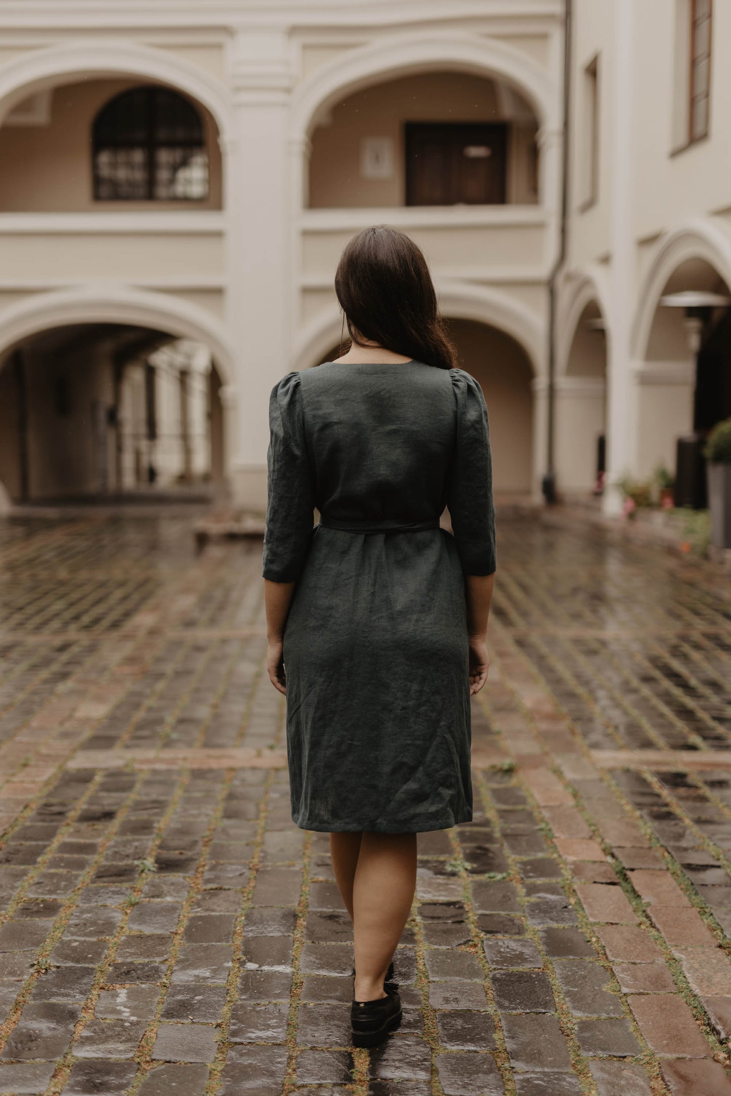 Linen dress Piaf