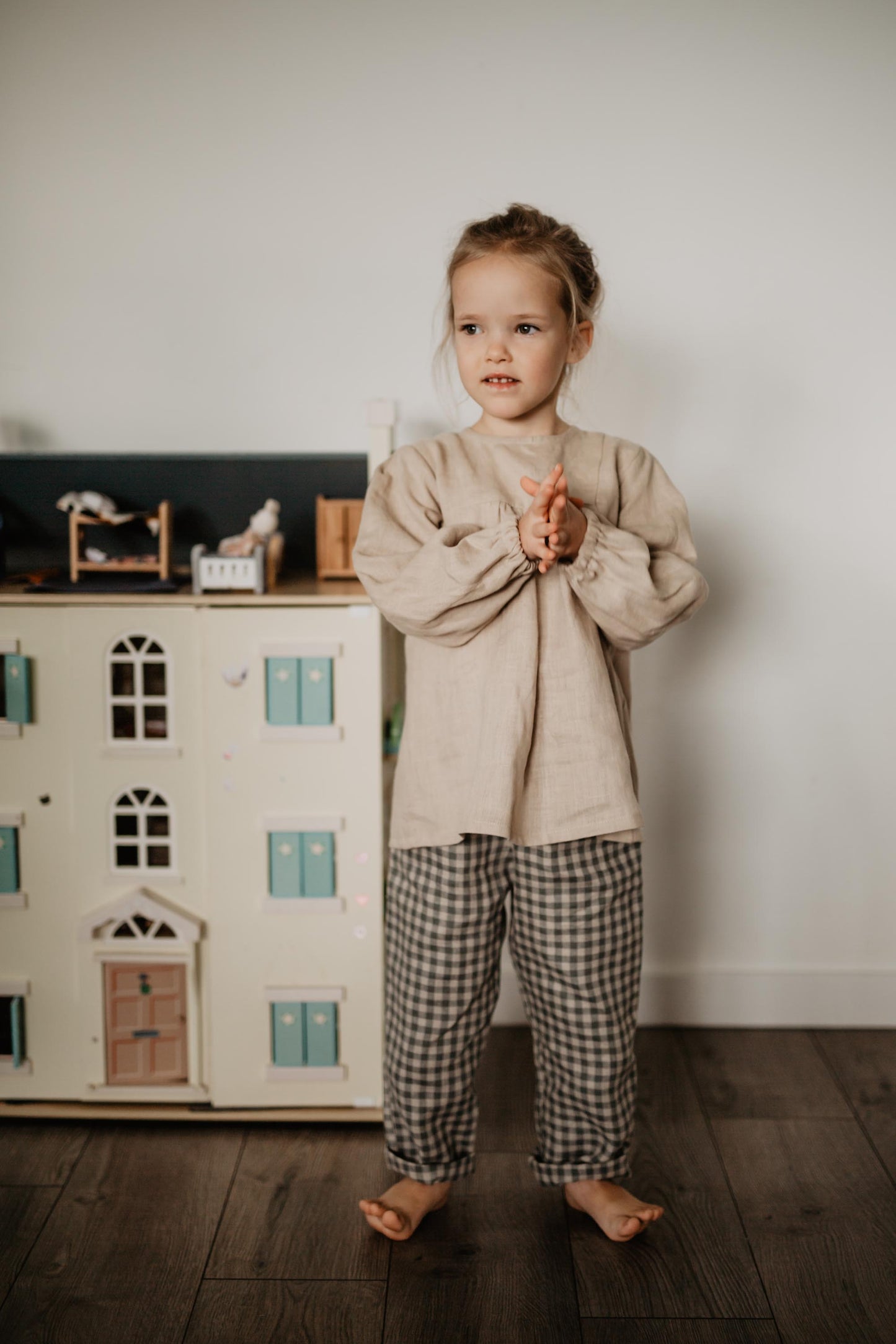 Linen pants for kids VĖJOPATIS