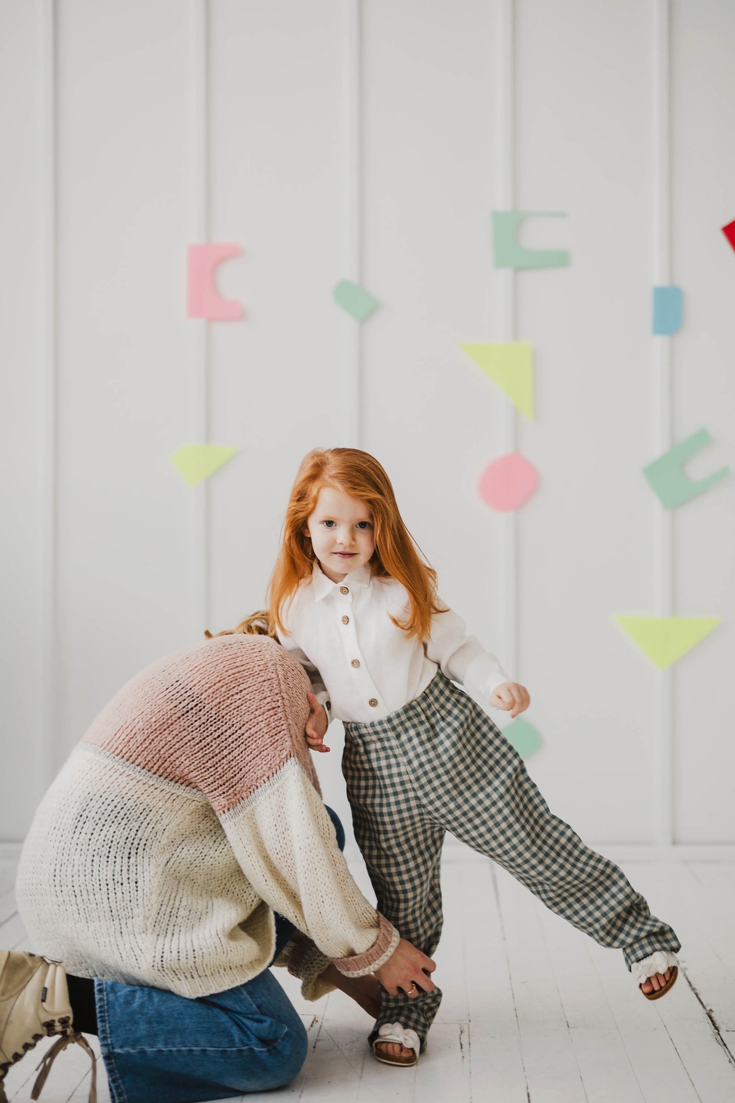 Linen shirt for kids MĖNUO