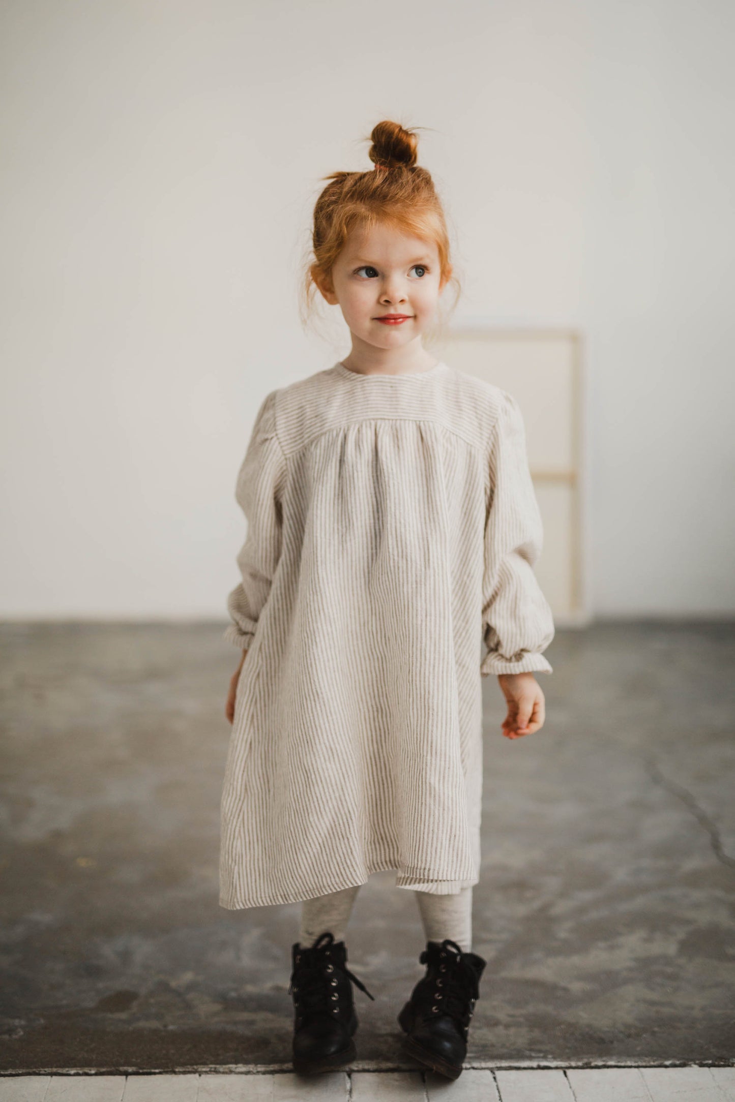 Girls linen dress ŽEMYNA
