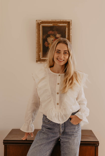 Women's linen shirt Guethary