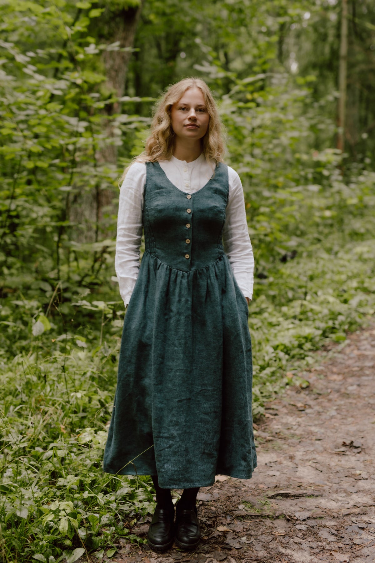 Linen dress Enola