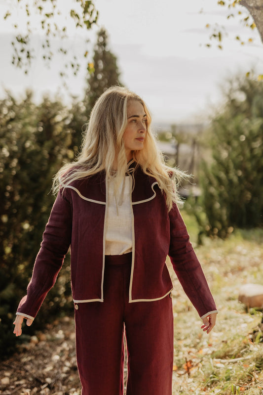 Women's linen jacket Hendaye