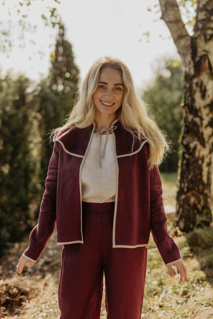 Women's linen jacket Hendaye