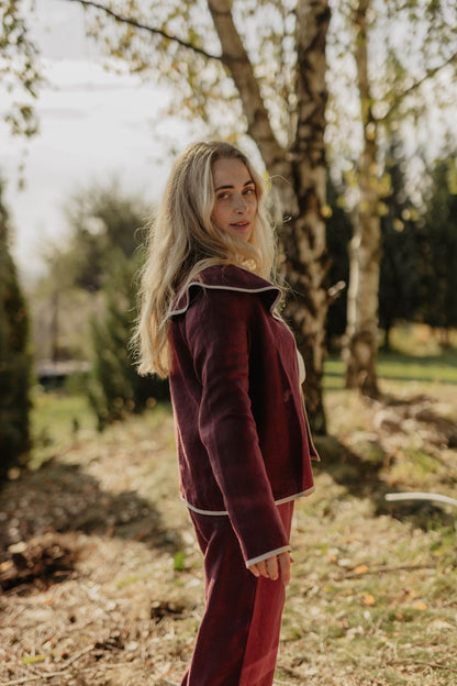 Women's linen jacket Hendaye